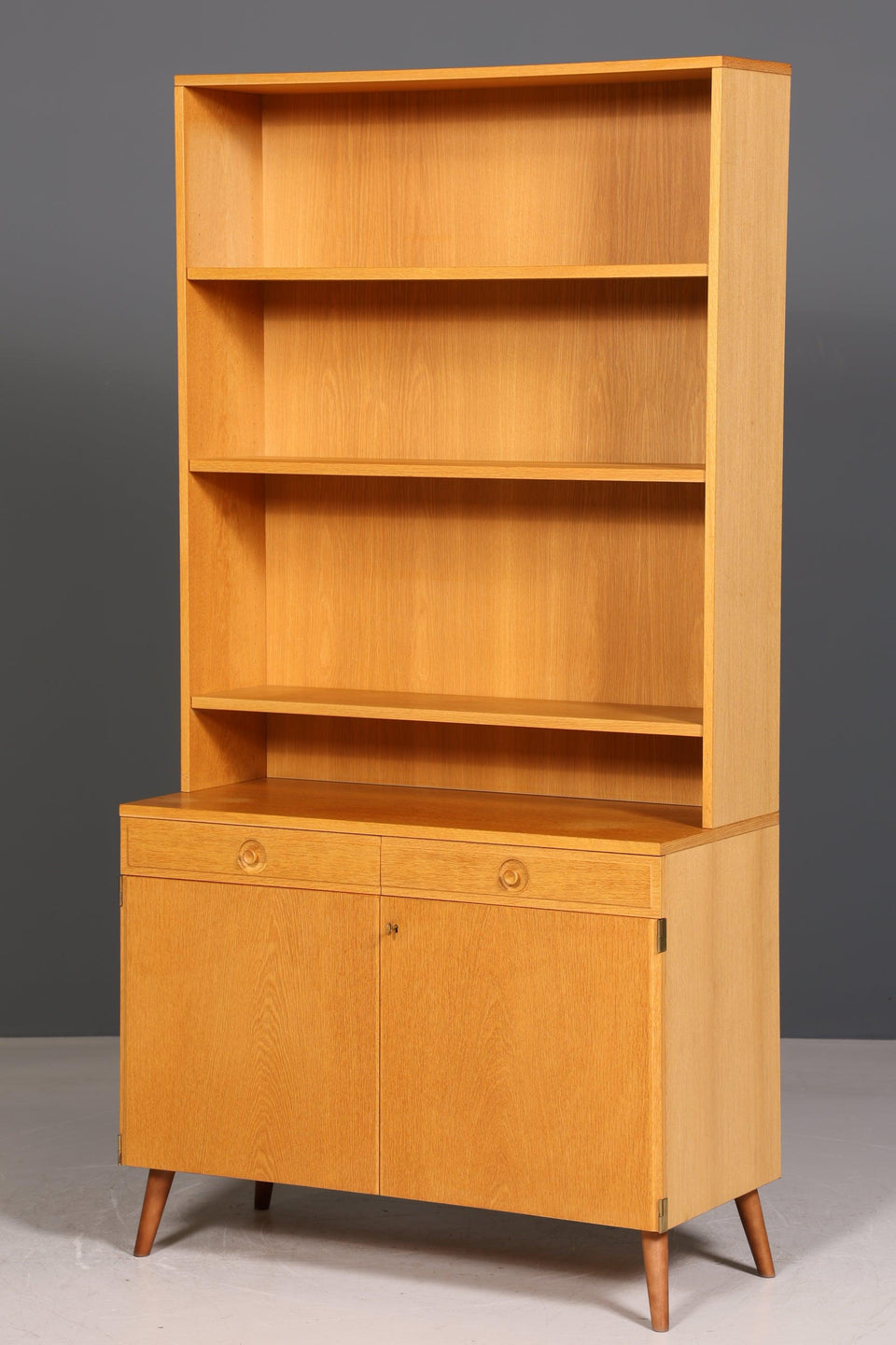 Original Bodafors "Bertil Fridhagen" shelf real wood cupboard bookcase chest of drawers bookcase 60s 2 of 2