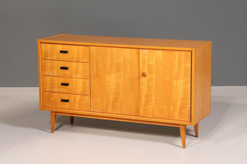 Beautiful mid century sideboard vintage TV chest of drawers 60s cabinet