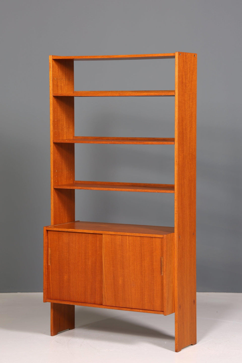 Simple Mid Century Shelf "Made in Denmark" Cabinet Vintage Bookcase Danish Design 60s