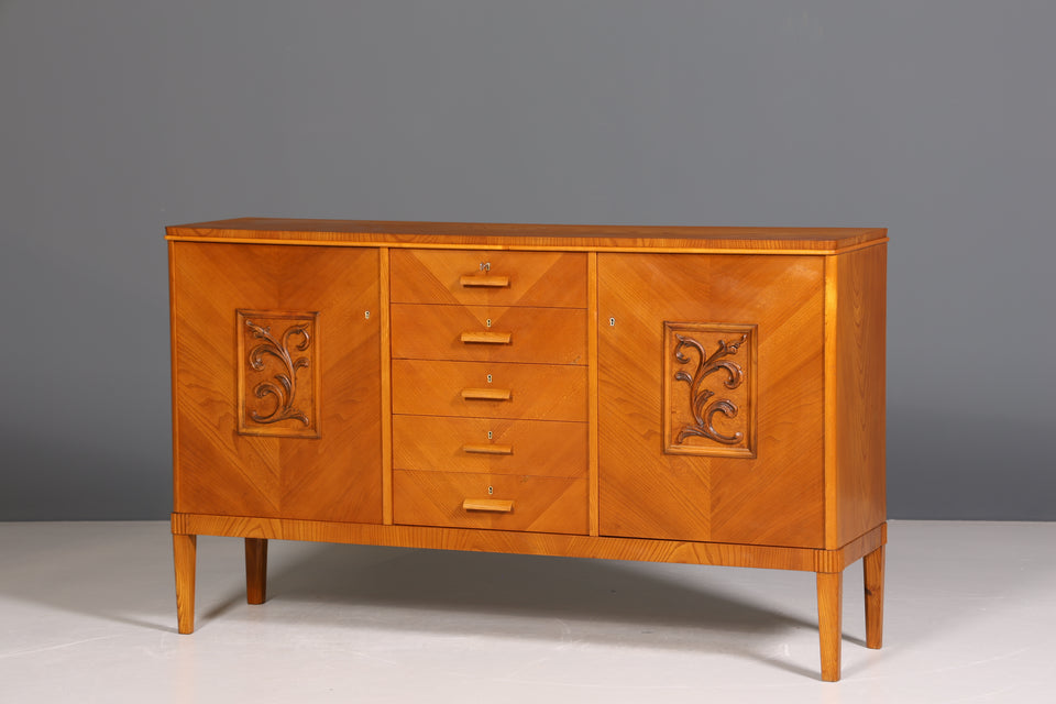 Wunderschöner Original Art Deco Schrank Antik Sideboard um 1930 Aktenschrank