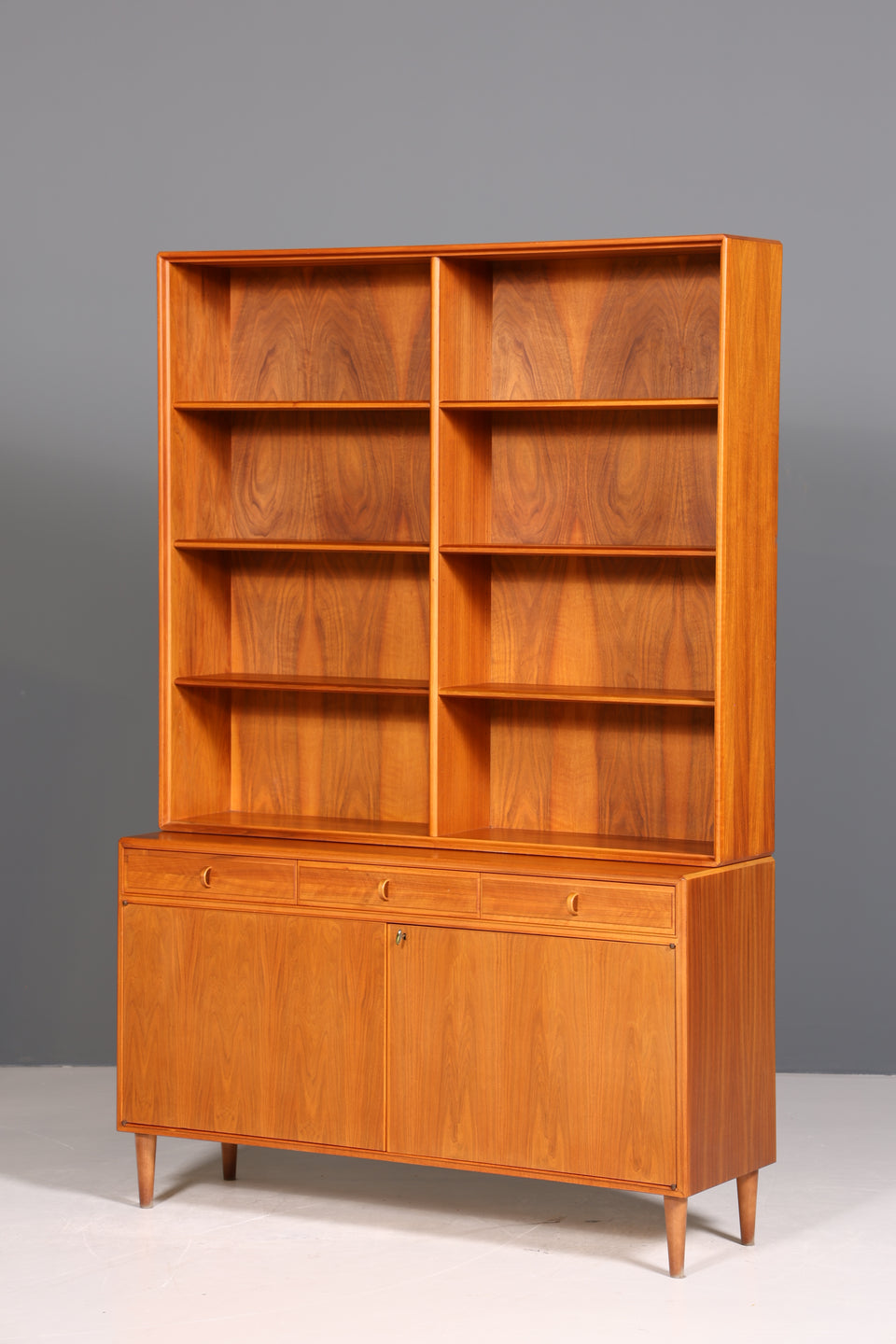 Original Bodafors Bertil Fridhagen Regal echt Holz Schrank Bücherregal Kommode Bücherschrank 60s 2 von 2