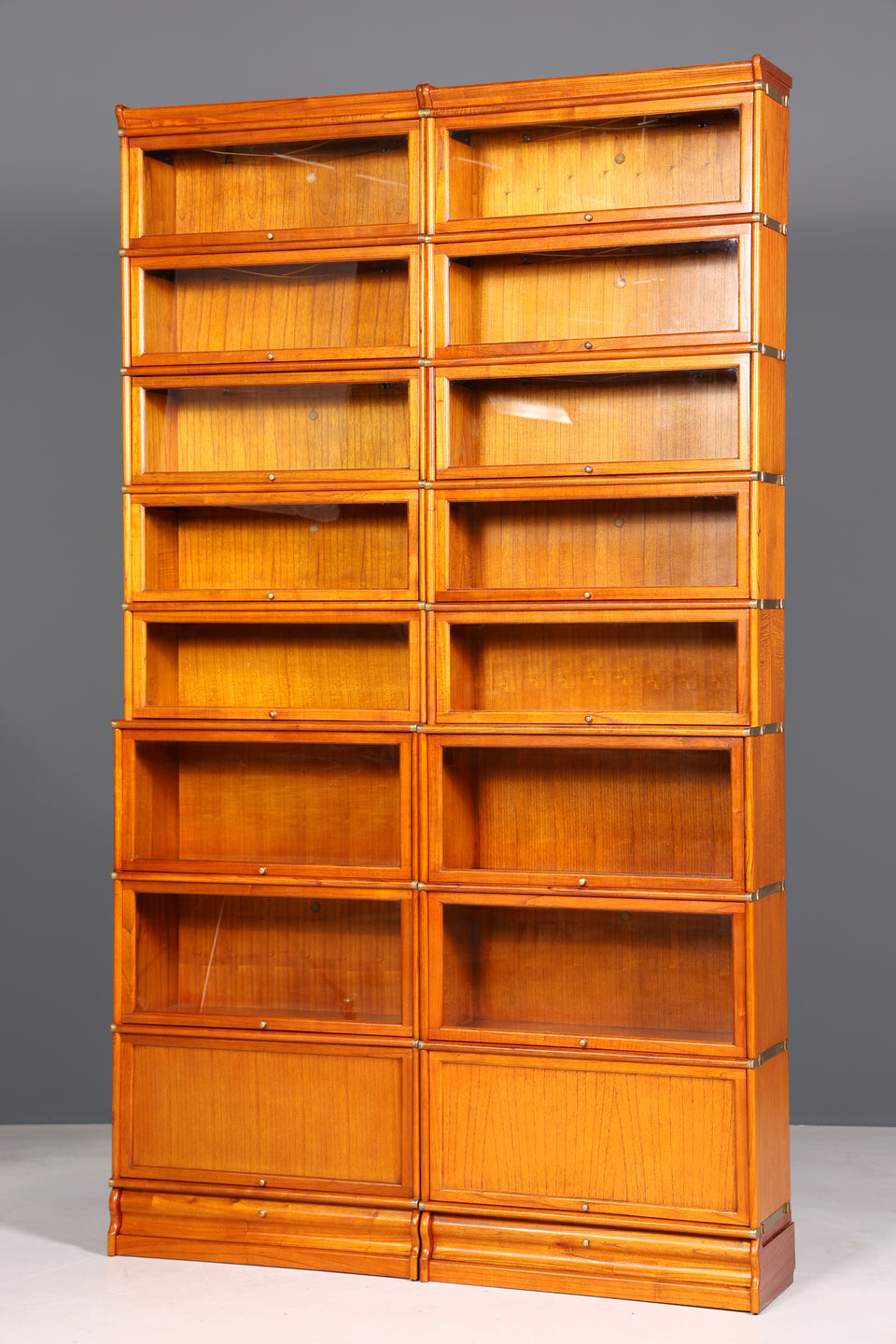 Original XXL Globe Wernicke Bücherregal Englisch Modul Vitrine Regal Schrank Antik Stil Bibliothek Buchablage