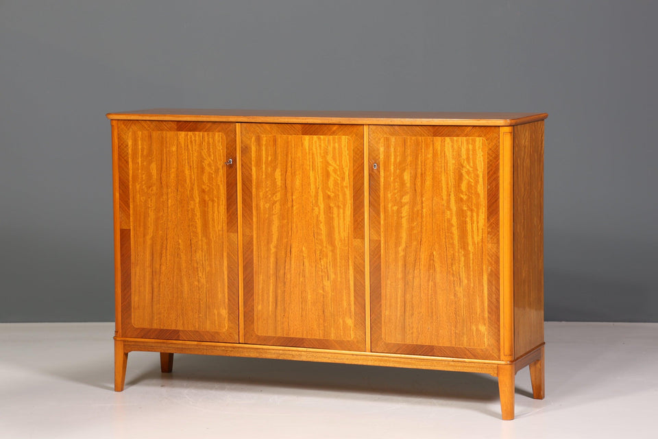 Beautiful Mid Century Highboard Sideboard Vintage Cabinet 60s Office Chest of Drawers Filing Cabinet