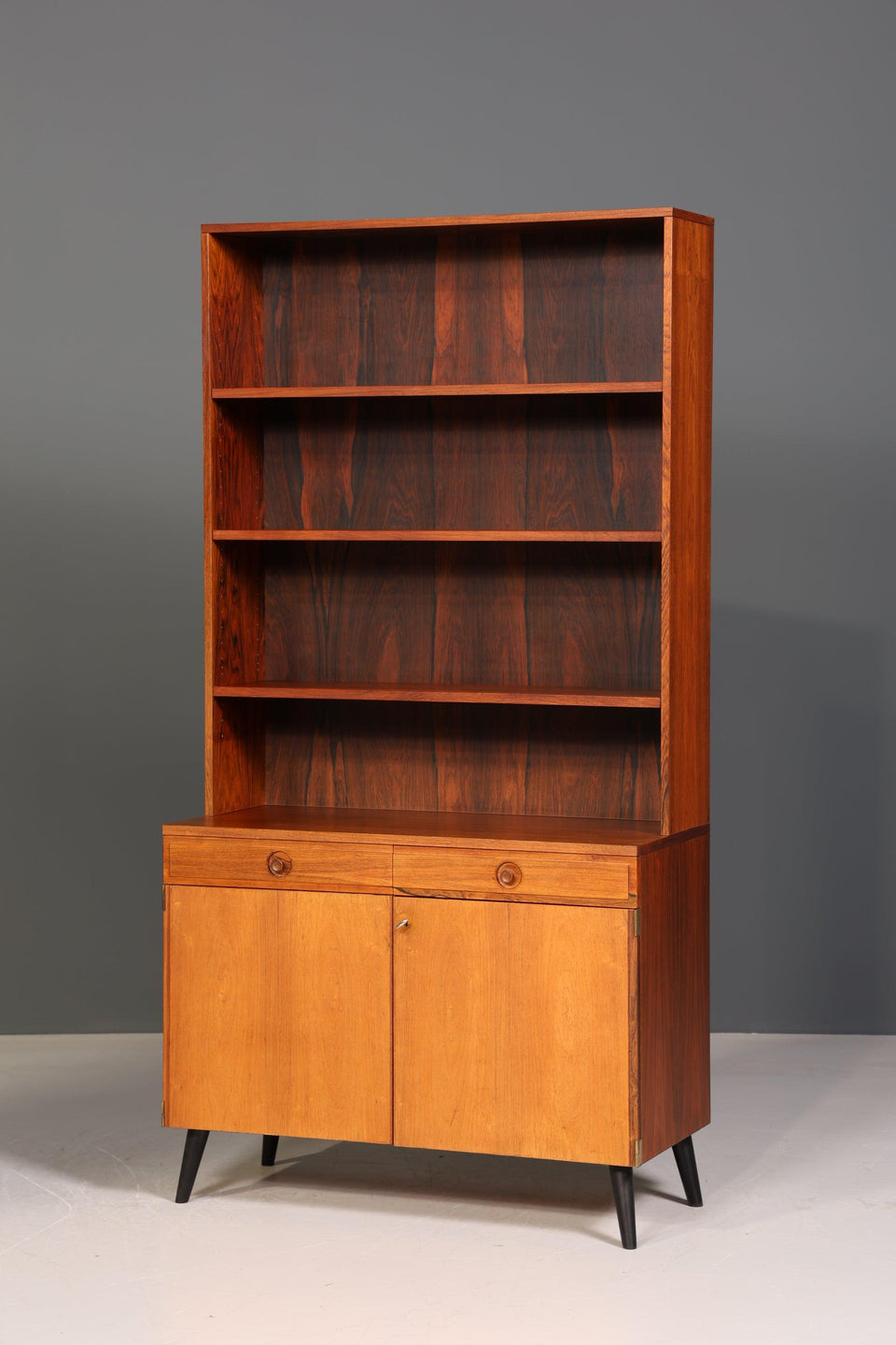 Original Bodafors "Bertil Fridhagen" shelf rosewood wood cabinet bookcase chest of drawers bookcase 60s 1 of 2