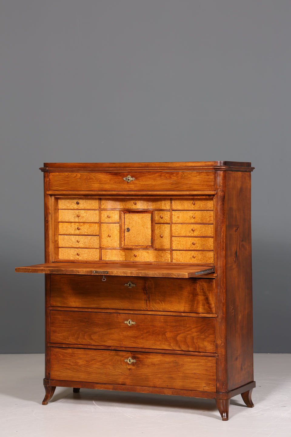 Traumhafter Biedermeier Sekretär Vertiko Louis Philippe Kommode um 1880