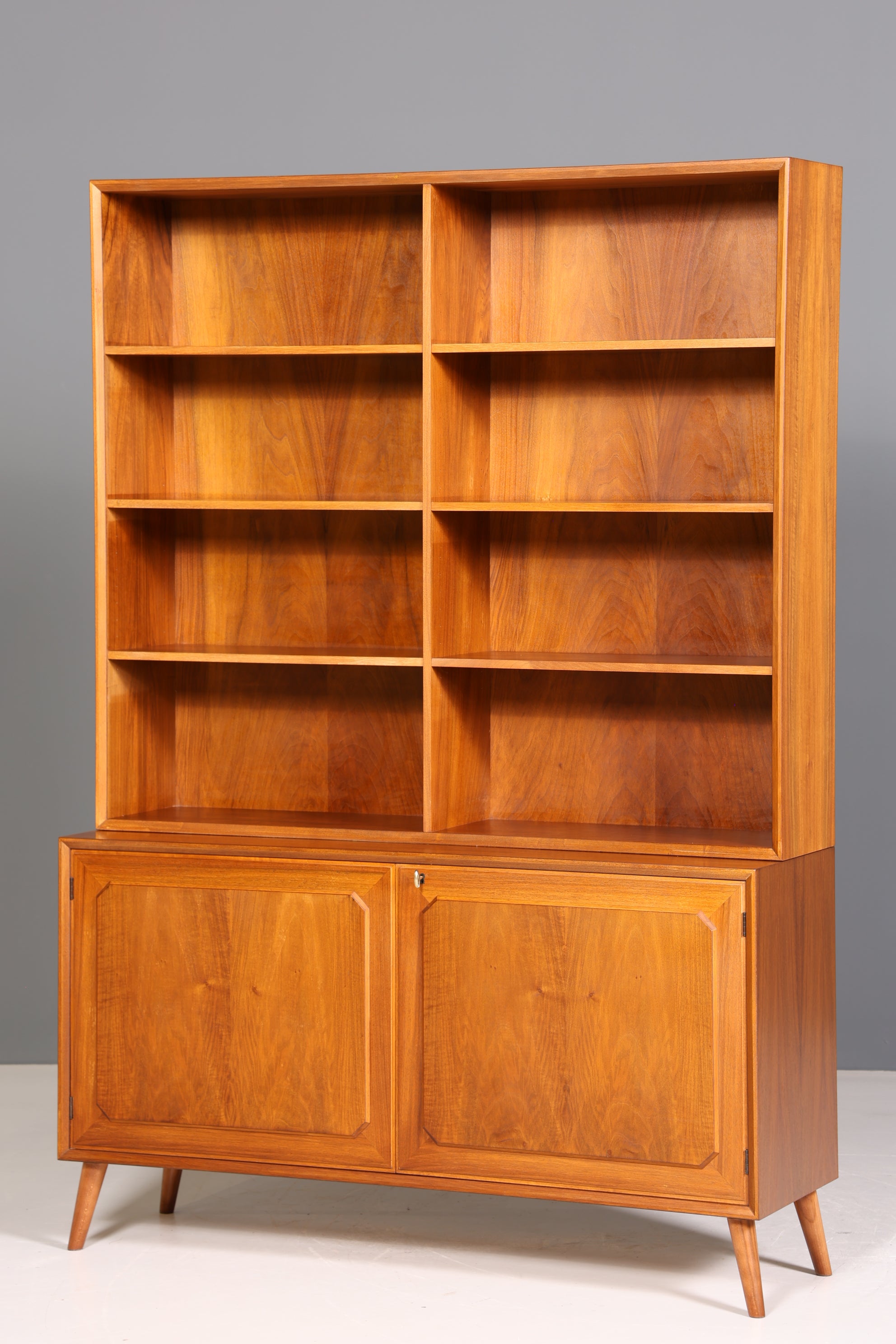 Mid Century Bookcase Danish Design Cabinet Retro Chest of Drawers &quot;Made in Denmark&quot; Shelf 60s