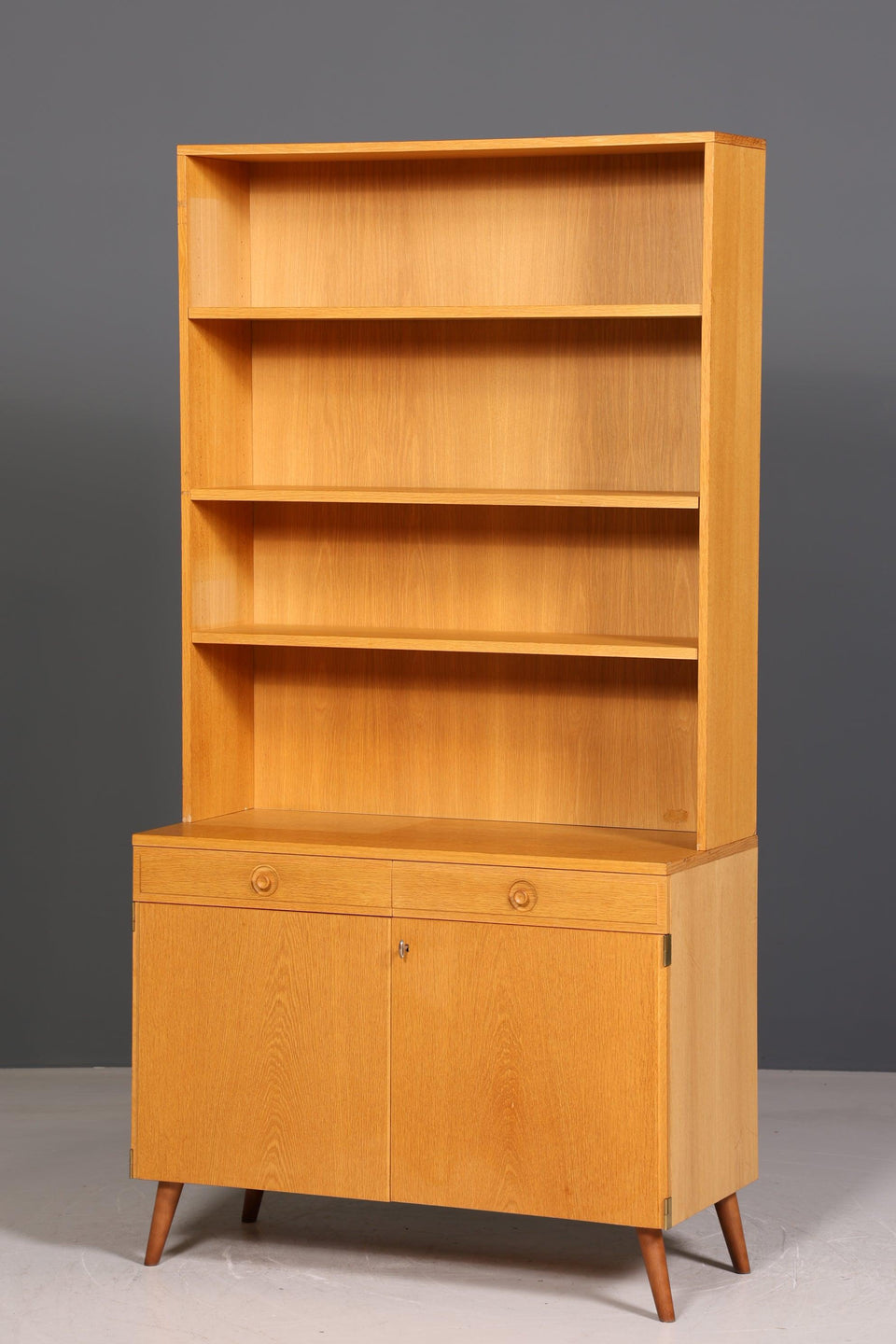 Original Bodafors "Bertil Fridhagen" shelf real wood cupboard bookcase chest of drawers bookcase 60s 1 of 2