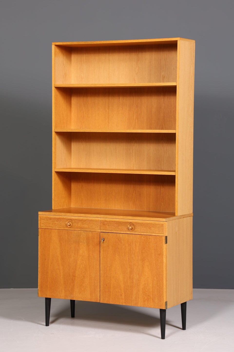 Original Bodafors "Bertil Fridhagen" shelf real wood cupboard bookcase chest of drawers bookcase 60s