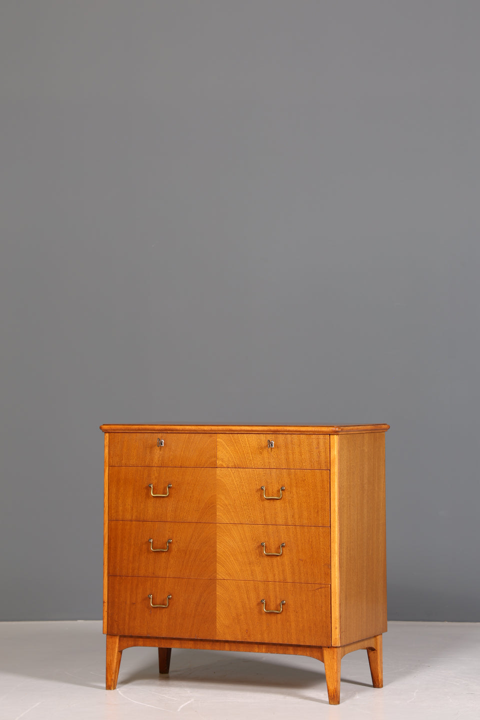 Wunderschöne Mid Century Kommode Danish Design Sideboard Holz Wäschekommode 60er Jahre