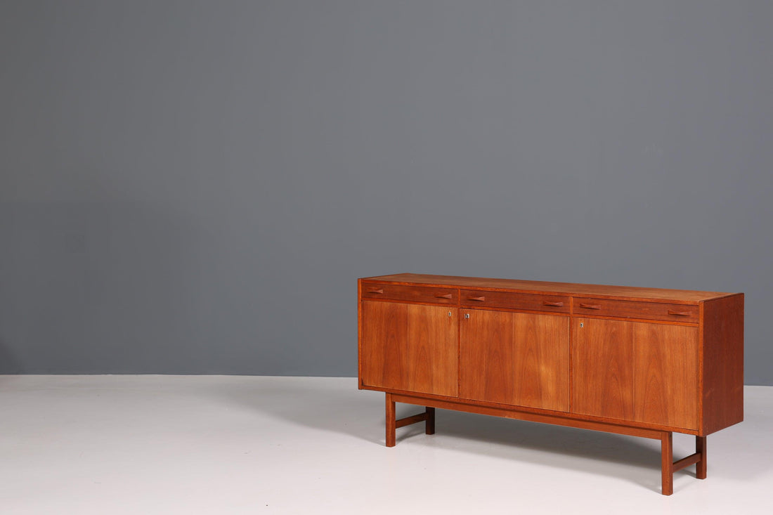 Mid Century Sideboard &quot;Ulferts- Made in Sweden&quot; Teak Wood Cabinet Retro Chest of Drawers Vintage 60s