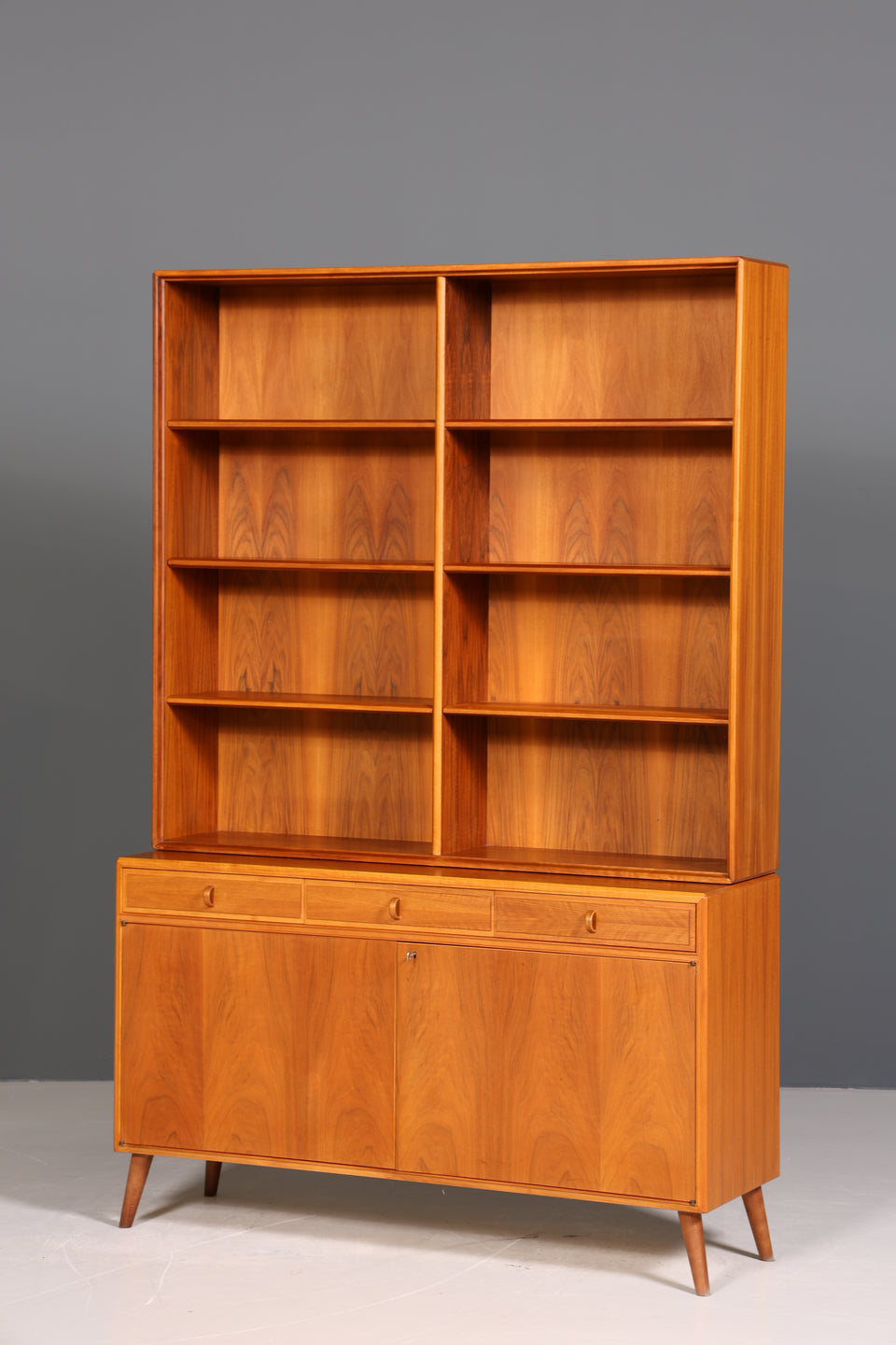 Original Bodafors Bertil Fridhagen Regal echt Holz Schrank Bücherregal Kommode Bücherschrank 60s 2 von 2