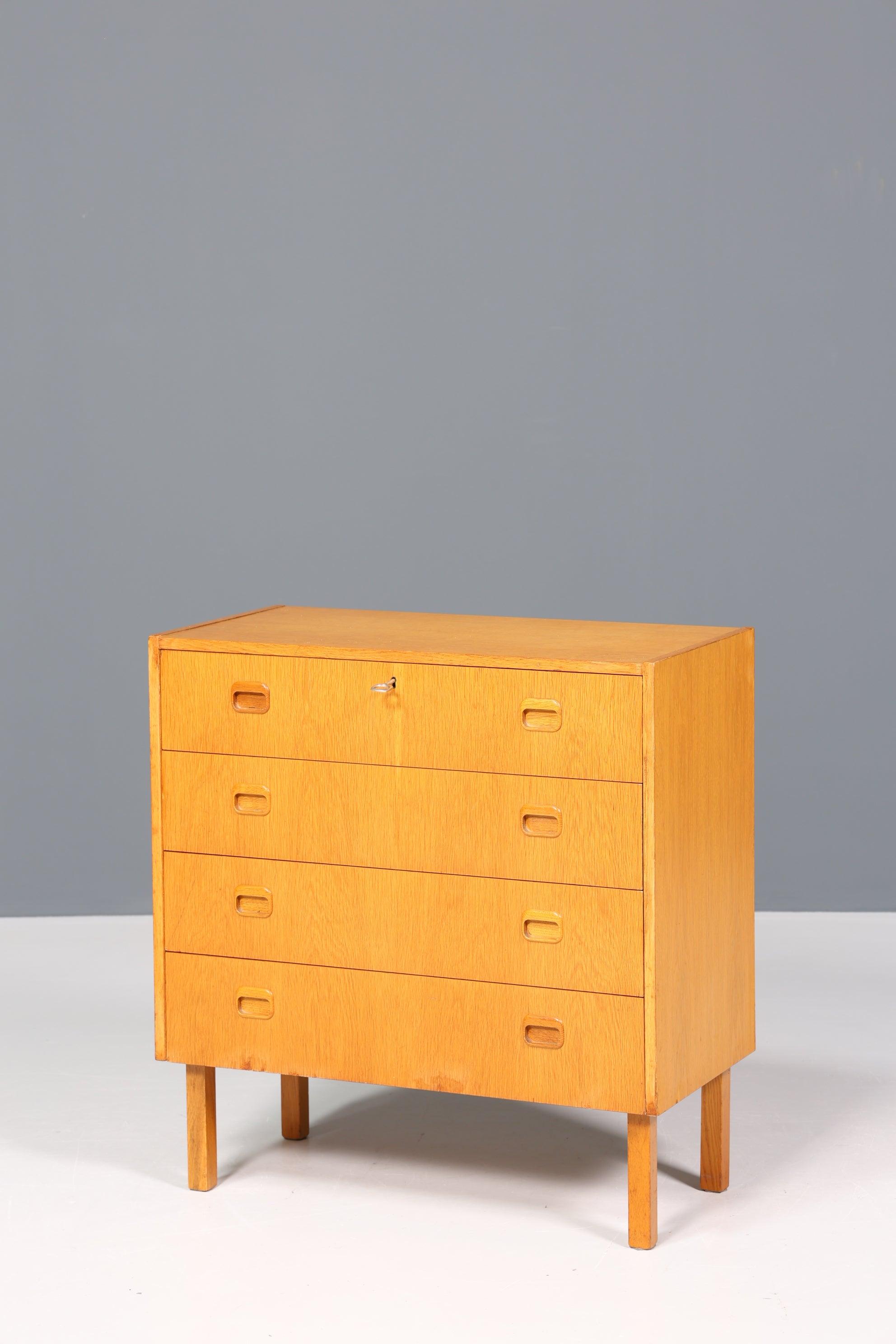 Beautiful Mid Century chest of drawers &quot;Made in Sweden&quot; teak wood drawer cabinet hallway chest of drawers