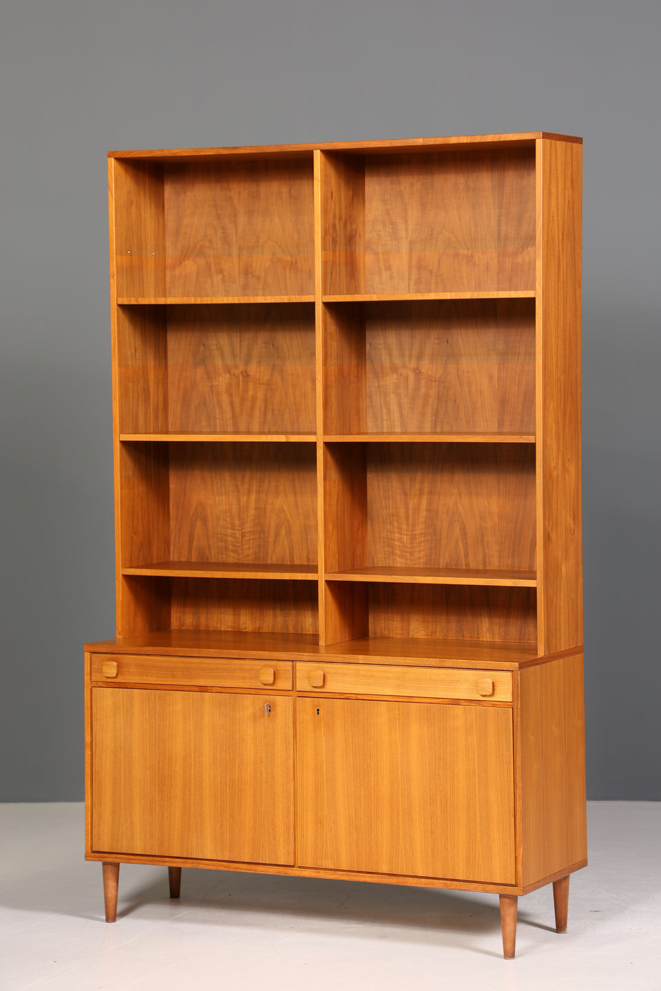 Wunderschönes Mid Century Regal "Ulferts- Made in Sweden" echt Holz Schrank Retro Kommode Vintage Bücherregal 60er Jahre