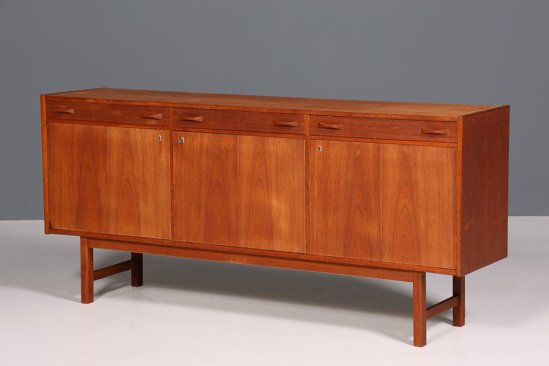 Mid Century Sideboard &quot;Ulferts- Made in Sweden&quot; Teak Wood Cabinet Retro Chest of Drawers Vintage 60s