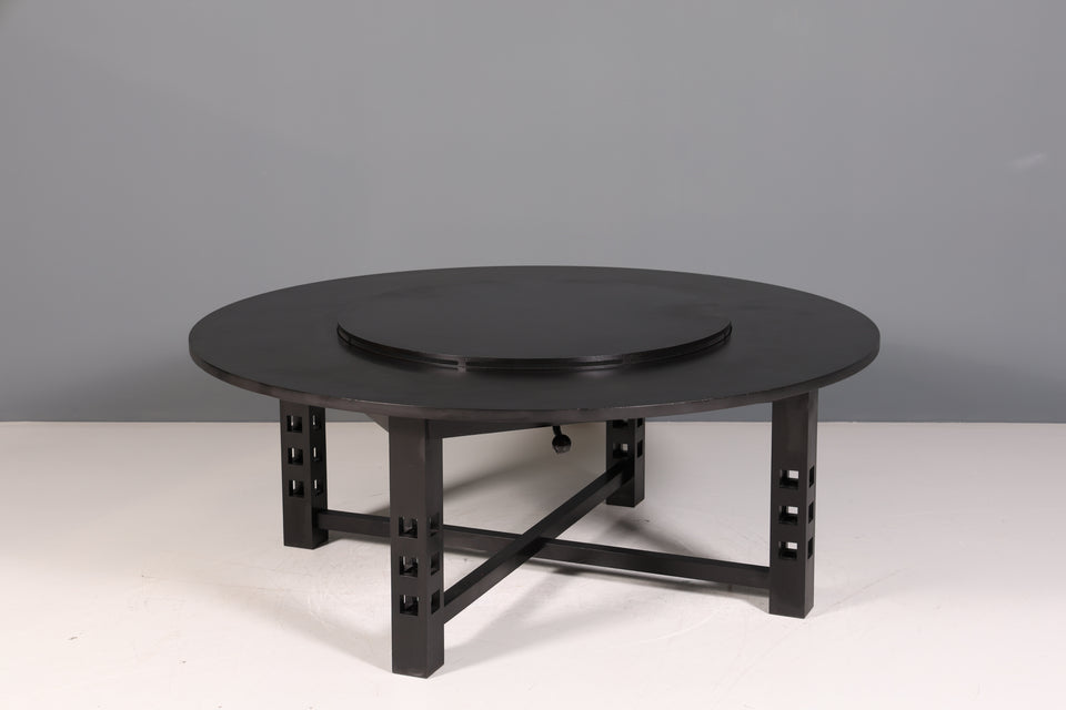 Sehr seltener Cassina Tisch DS3 Esstisch By Charles Rennie Mackintosh Küchentisch runder Tisch