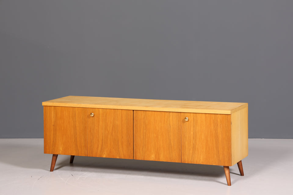 Traumhaftes Mid Century Sideboard Retro Longboard TV Schrank 60er Jahre Lowboard 1 von 2