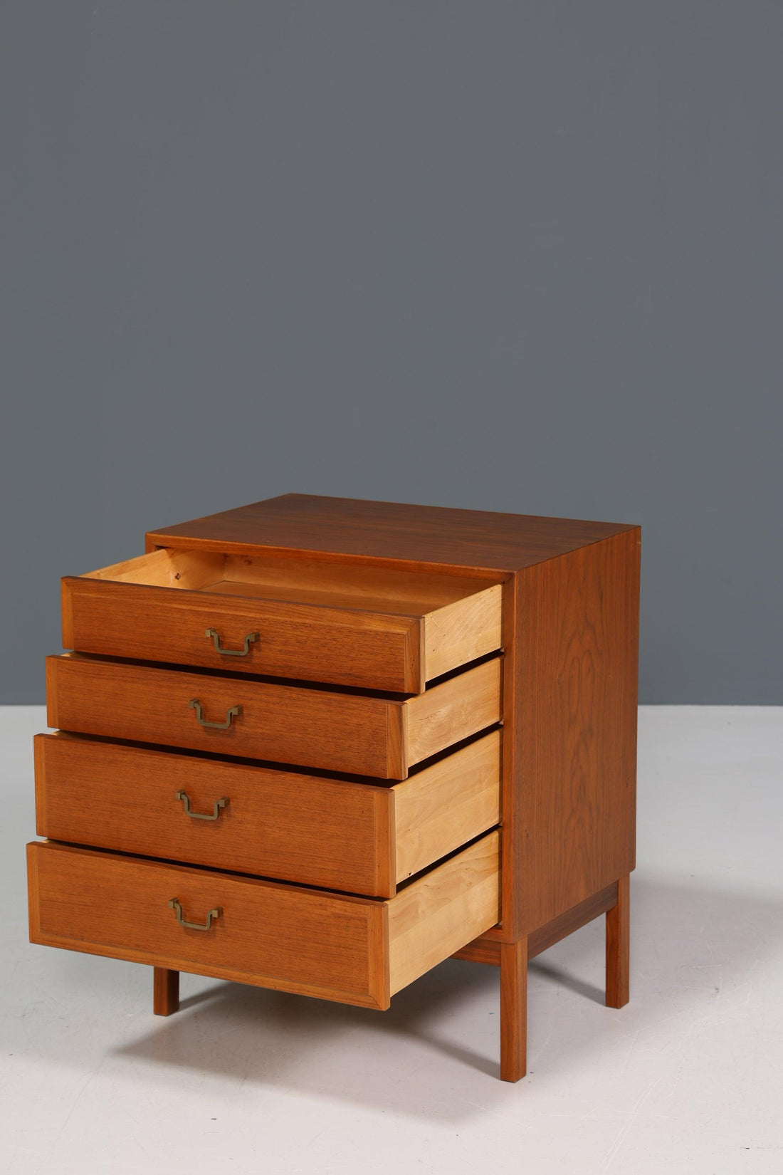 Beautiful Mid Century chest of drawers &quot;Made in Sweden&quot; teak wood chest of drawers hallway chest of drawers bedside table