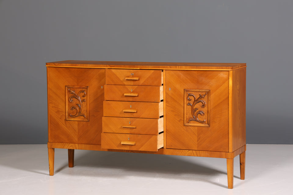 Wunderschöner Original Art Deco Schrank Antik Sideboard um 1930 Aktenschrank