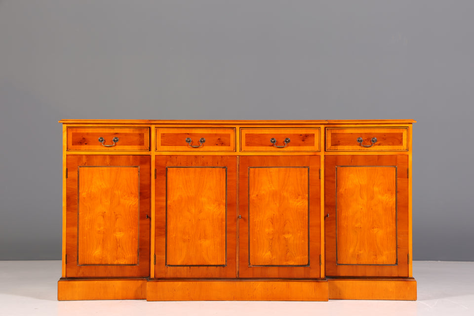 Wunderschönes Englisches Sideboard Eibe Schrank Antik 60s Buffetschrank Kommode