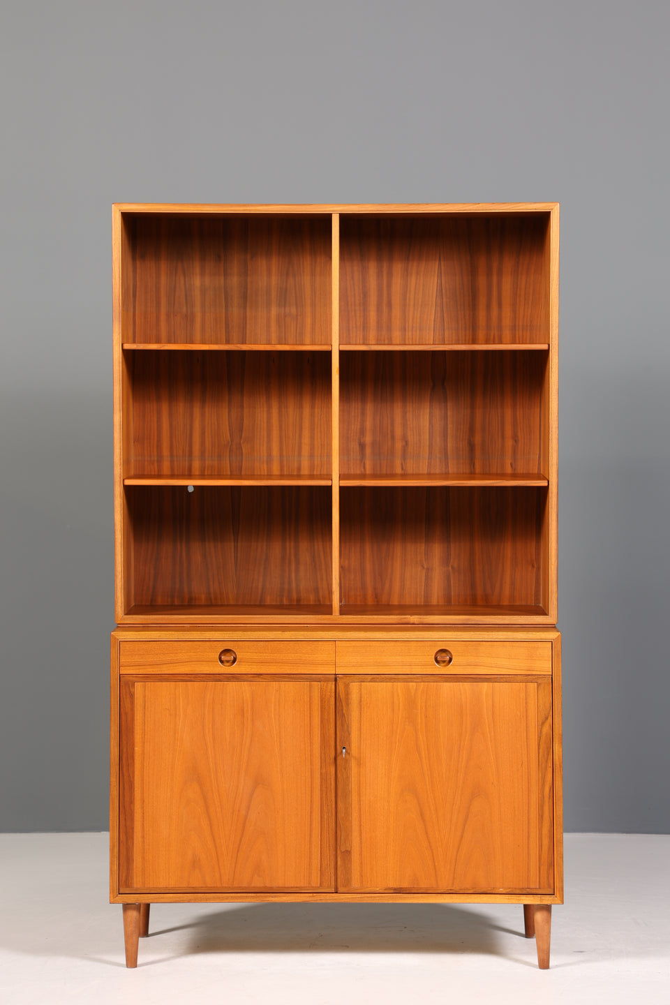 Wunderschönes Mid Century Regal Made in Denmark echt Holz Schrank Danish Design Retro Kommode Vintage Bücherregal 60er Jahre 1 von 2