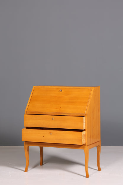 Beautiful secretary in Biedermeier style around 1930 writing furniture real wood chest of drawers