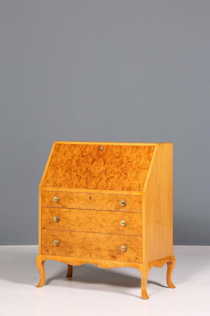 Dreamlike secretary around 1930 office chest of drawers cherry wood desk office chest of drawers