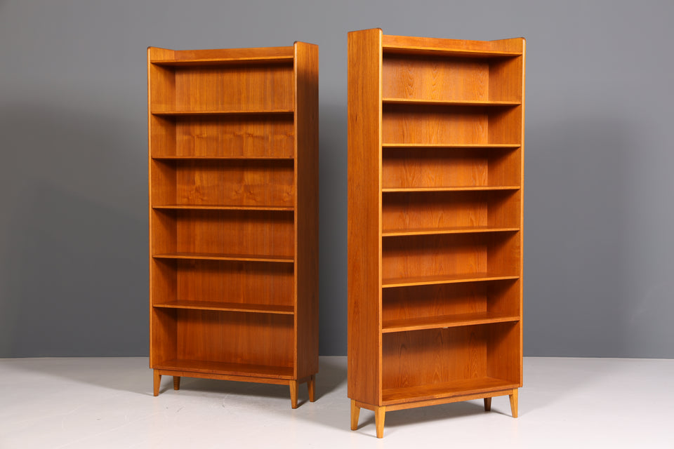 Wunderschönes Mid Century Regal Vintage Bücherregal Holz Buchablage Bookshelf 1 von 2