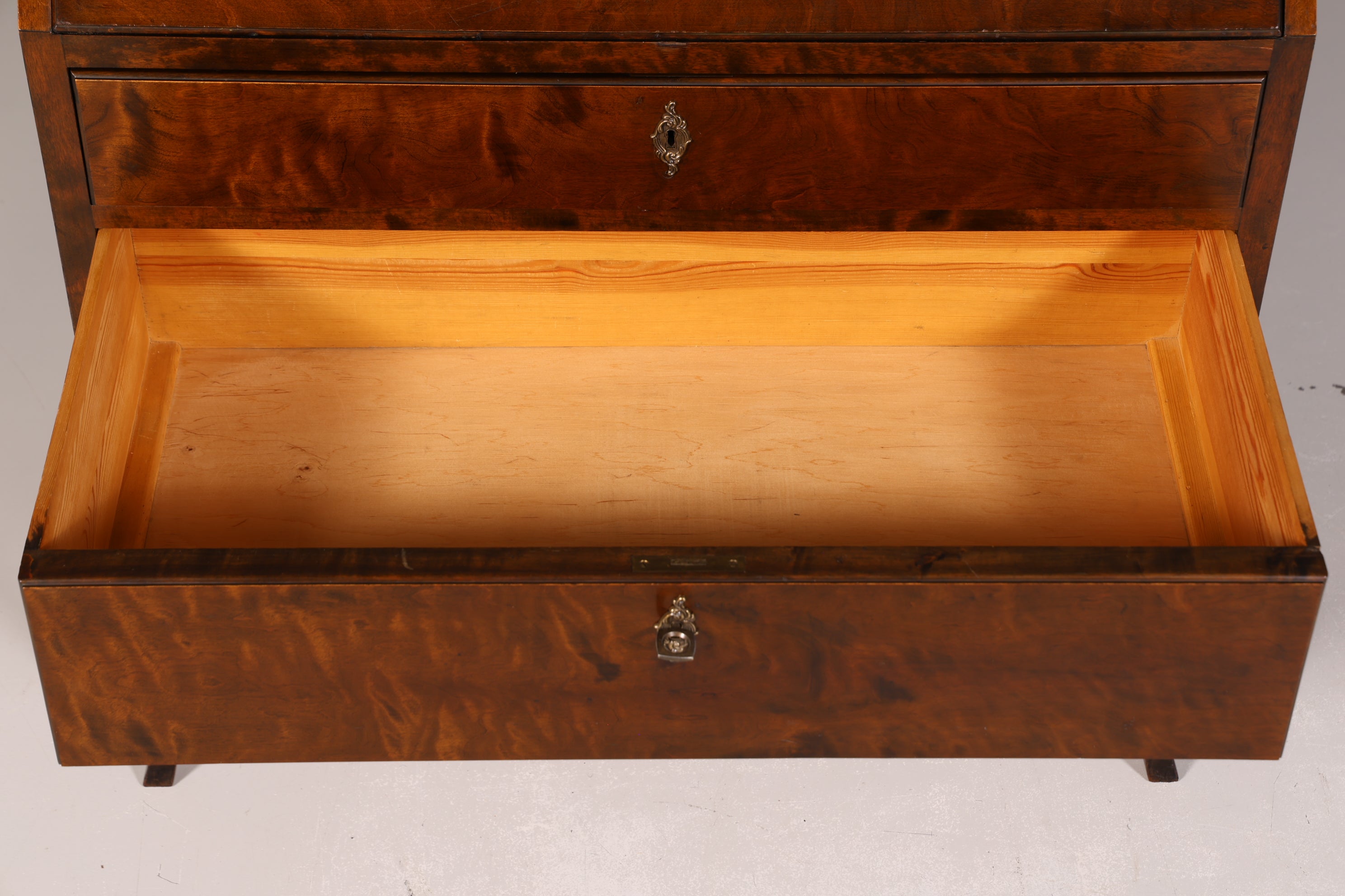 Beautiful secretary in Art Deco style antique around 1930 office chest of drawers writing chest