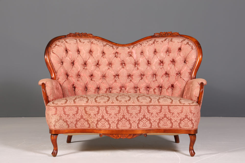 Wunderschönes Louis Philippe Sofa Loriot Couch Biedermeier Antik Canapé