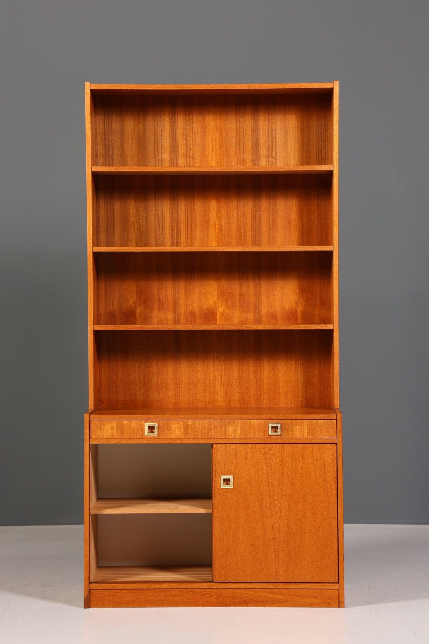 Wunderschönes Mid Century Regal &quot;Made in Denmark&quot; Teak Bücherregal echt Holz Kommode 60er Jahre