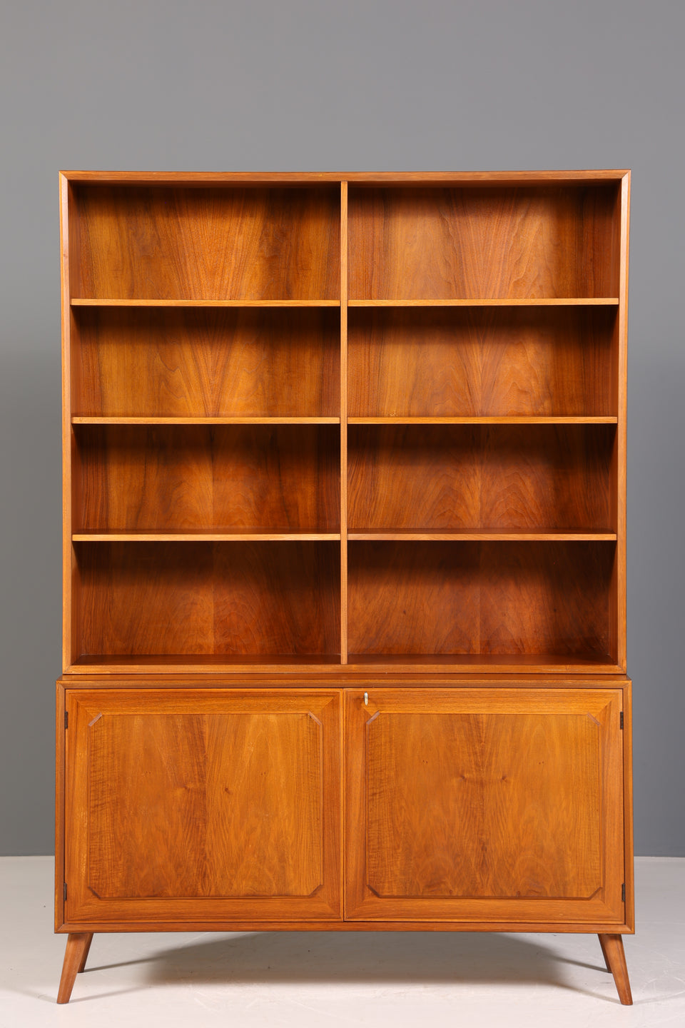 Mid Century Bücherregal Danish Design Schrank Retro Kommode "Made in Denmark" Regal 60er Jahre