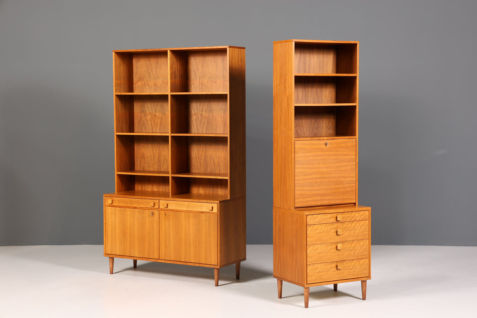 Wunderschönes Mid Century Regal "Ulferts- Made in Sweden" echt Holz Schrank Retro Kommode Vintage Bücherregal 60er Jahre