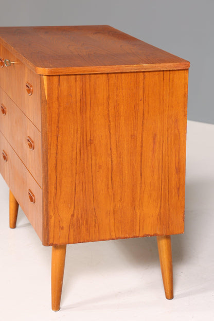 Beautiful chest of drawers &quot;Made in Denmark&quot; teak wood sideboard laundry chest of drawers made of real wood