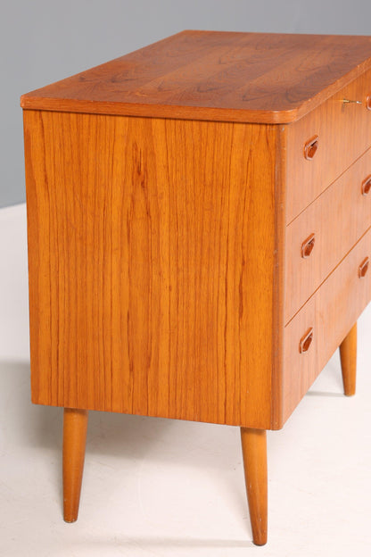 Beautiful chest of drawers &quot;Made in Denmark&quot; teak wood sideboard laundry chest of drawers made of real wood