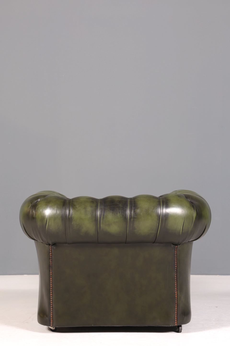 Wunderschöner Original Chesterfield Sessel Englischer Armlehnsessel Englisch Herrensessel