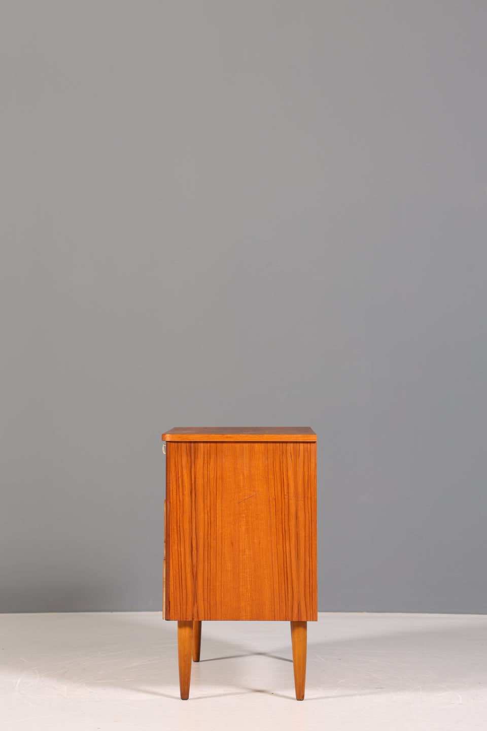 Schlichte Mid Century Kommode "Made in Denmark" Teak Holz Sideboard Wäschekommode echt Holz Schubladenkommode