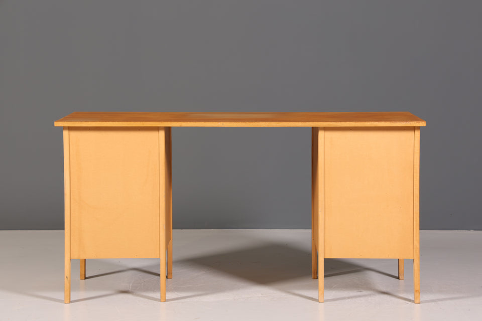 Wunderschöner Mid Century Schreibtisch echt Holz Made in Denmark Tisch Bürotisch Office Desk 60er Jahre