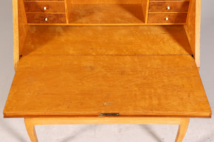 Secretary in Biedermeier style around 1930 writing furniture real wood chest of drawers desk