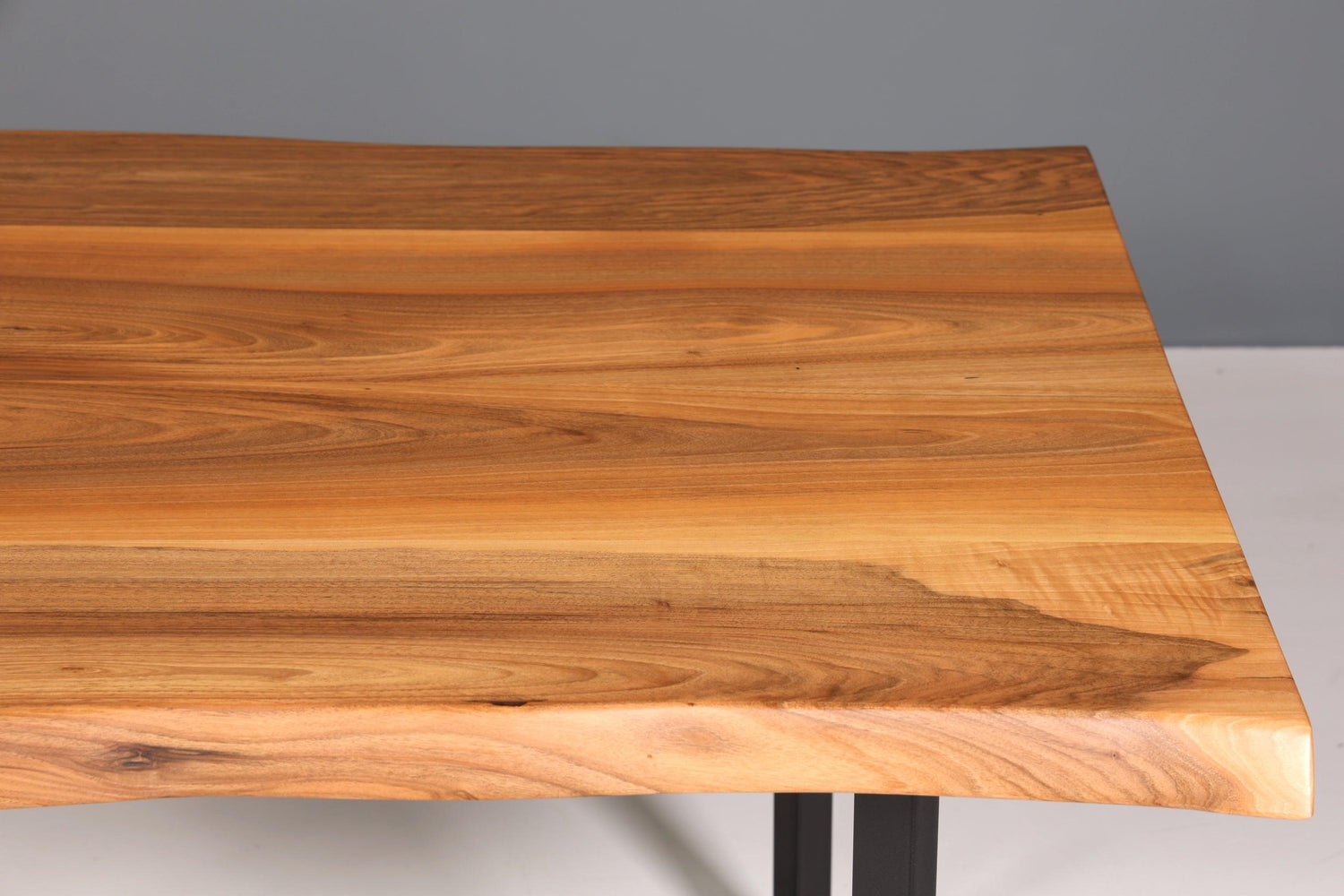 Impressive walnut table 180cm-95cm dining room table tree edge top solid wood kitchen table