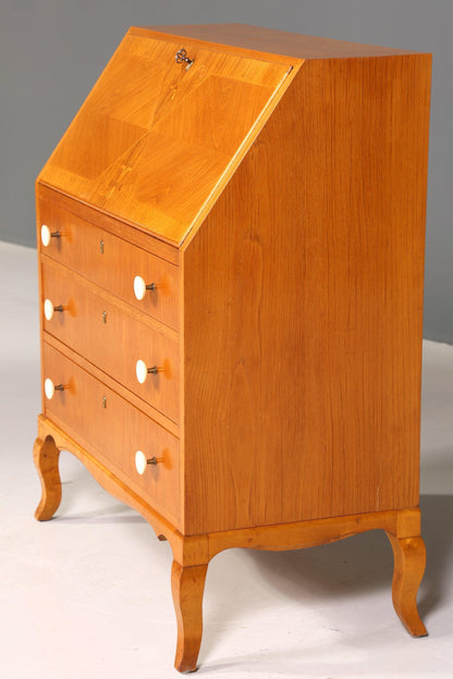 Beautiful Swedish secretary around 1930 office chest of drawers writing desk