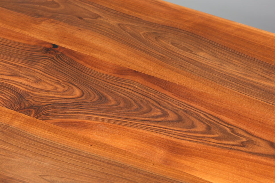 Noble walnut table 260cm-90cm dining room table tree edge plate solid wood kitchen table