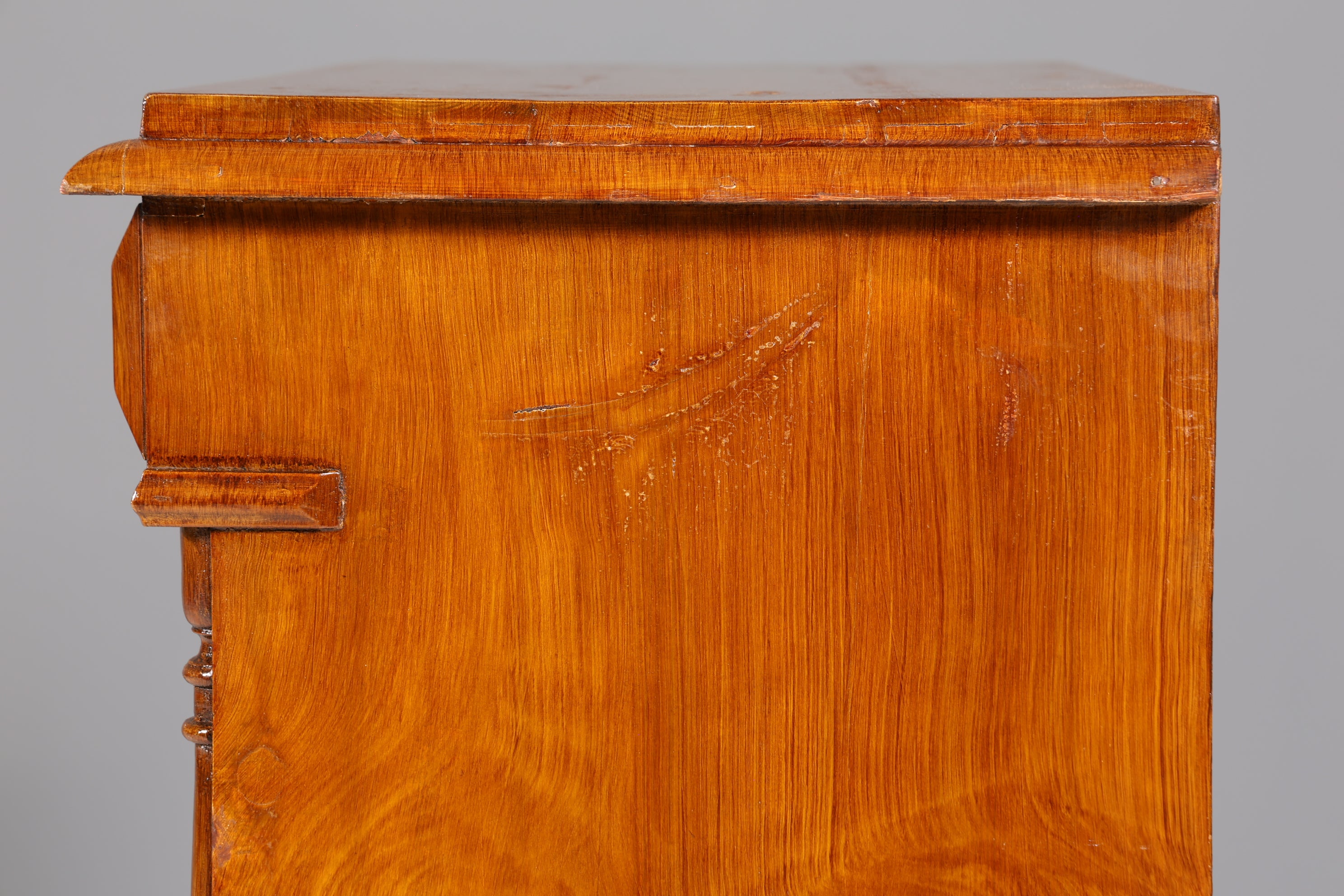 Edler Gründerzeit Sekretär Vertiko Highboard Louis Philippe Kommode um 1880