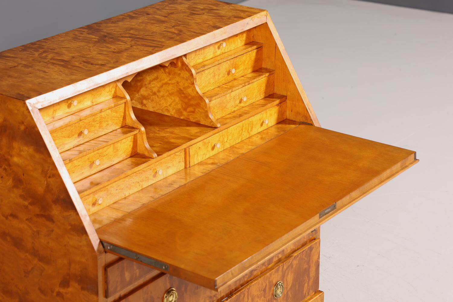 Traumhafter Sekretär um 1930 Büro Kommode echt Holz Schreibtisch Bürokommode Office Secretary