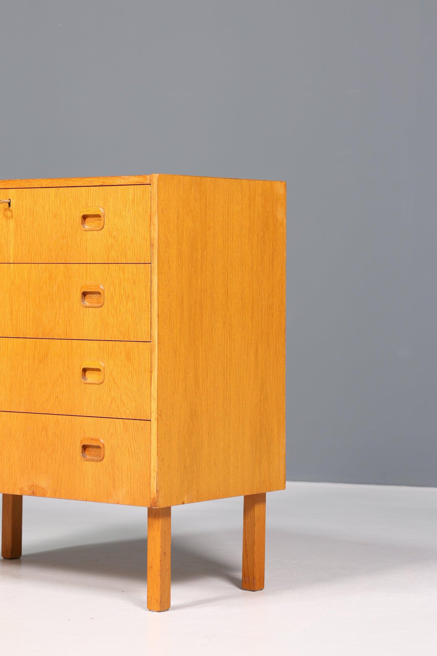 Wunderschöne Mid Century Kommode &quot;Made in Sweden&quot; Teak Holz Schubladenschrank Flur Kommode