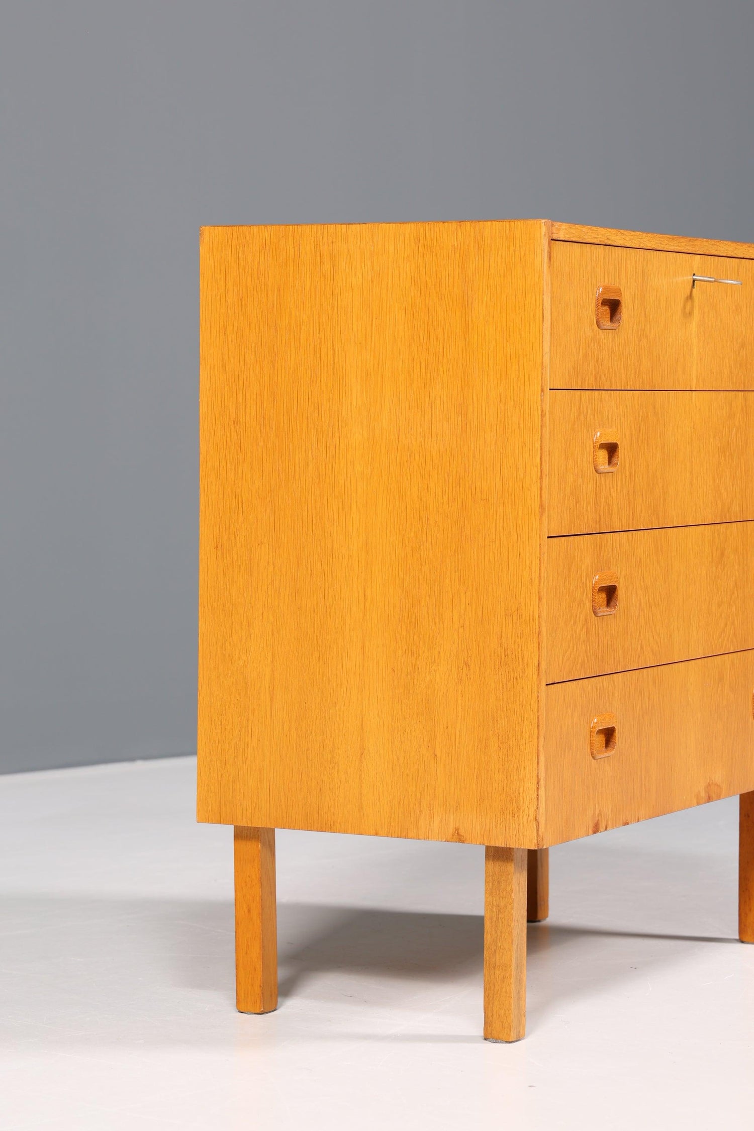 Wunderschöne Mid Century Kommode &quot;Made in Sweden&quot; Teak Holz Schubladenschrank Flur Kommode