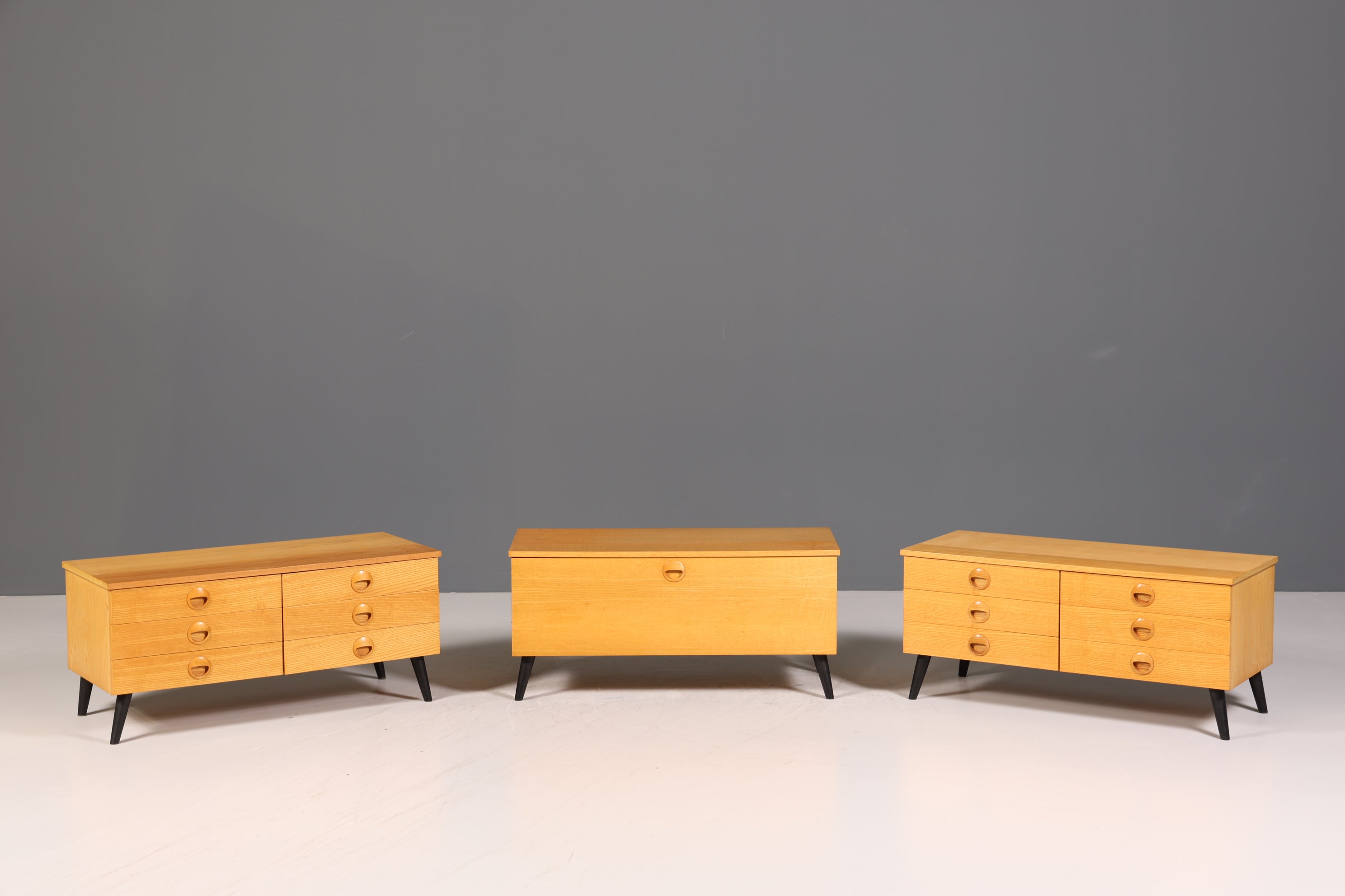 Wunderschöne Original Hellerau Kommode Joachim Nebelung 430 Bauhaus Retro Schrank 2 von 2