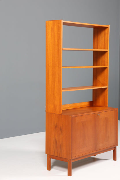 Wunderschönes Mid Century Regal Danish Design Bücherregal Retro Schrank Kommode