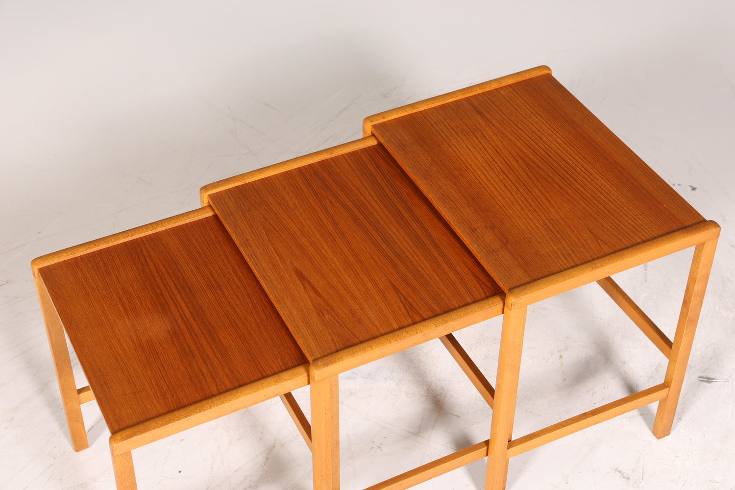 Traumhaftes Mid Century Tisch Set Couchtisch Vintage 3er Satz Ablagetisch Retro Beistelltisch