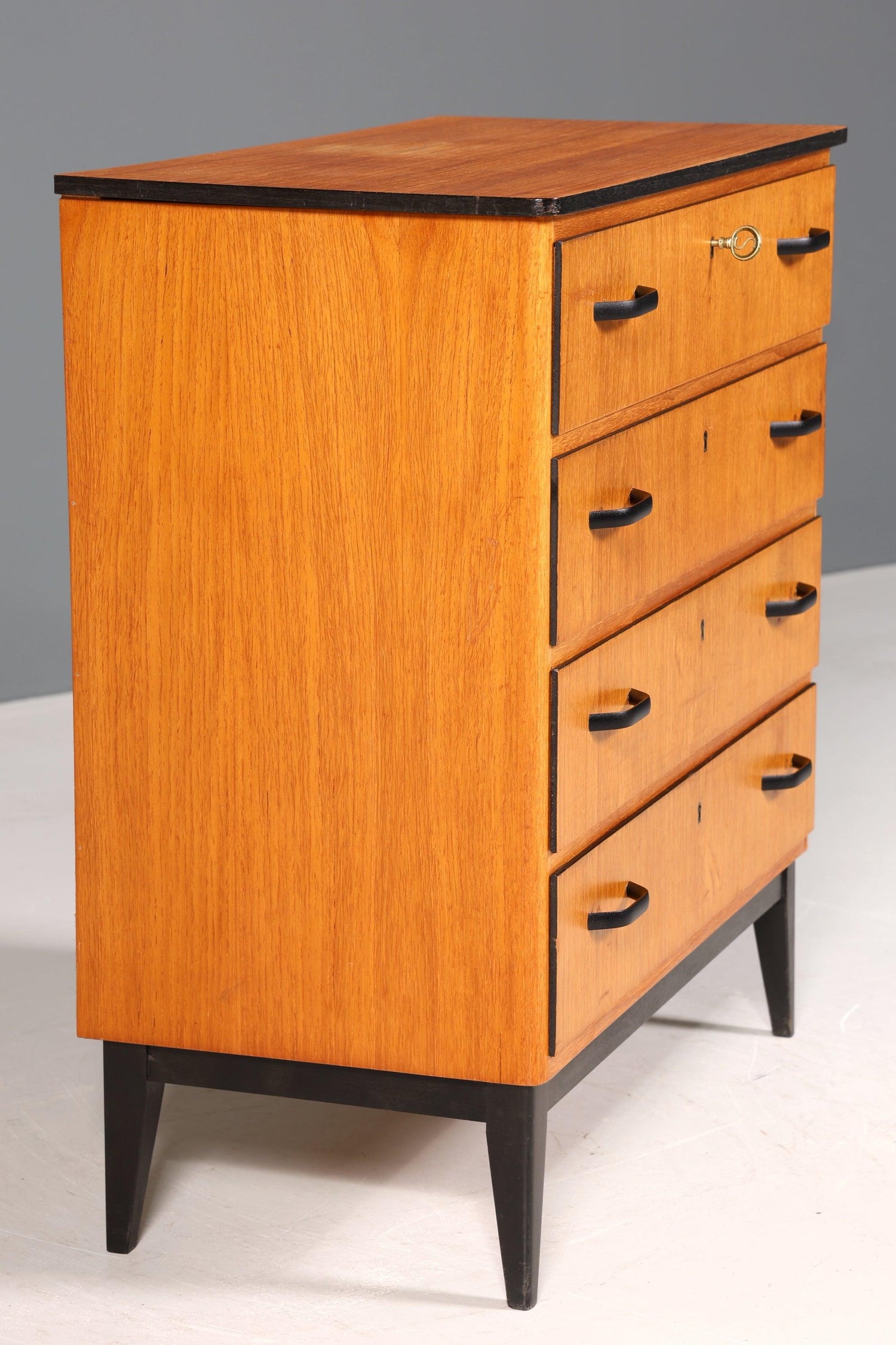 Beautiful Mid Century Chest of Drawers Teak Wood Sideboard Vintage Chest of Drawers