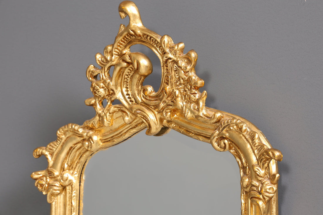 Noble splendor baroque style wall mirror ornament standing mirror antique style hallway mirror